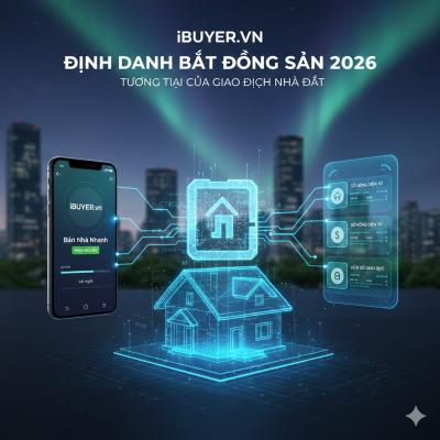 Định danh bất động sản 2026: "Bước ngoặt" thay đổi cuộc chơi và vận hội mới của iBuyer.vn